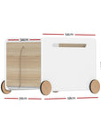 Mobile Toy Storage Box: Your Child's Treasures on Wheels Home & Garden > Storage Baby Stork 