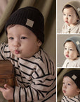 Modern Baby Knitted Beanie Hat for Newborns and Toddlers Baby Stork 