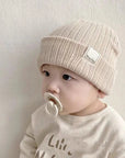 Modern Baby Knitted Beanie Hat for Newborns and Toddlers Baby Stork 