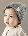 Modern Baby Knitted Beanie Hat for Newborns and Toddlers Baby Stork Grey 0-2Y 