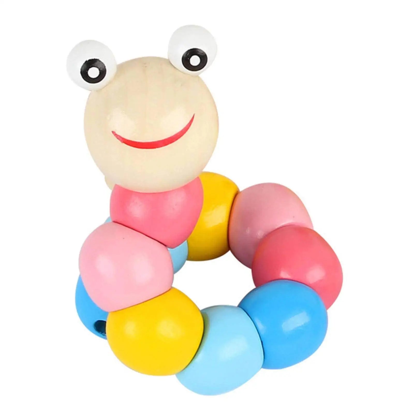 Montessori Wooden Caterpillar Toy - Early Learning for Toddlers Baby & Kids > Toys Baby Stork 