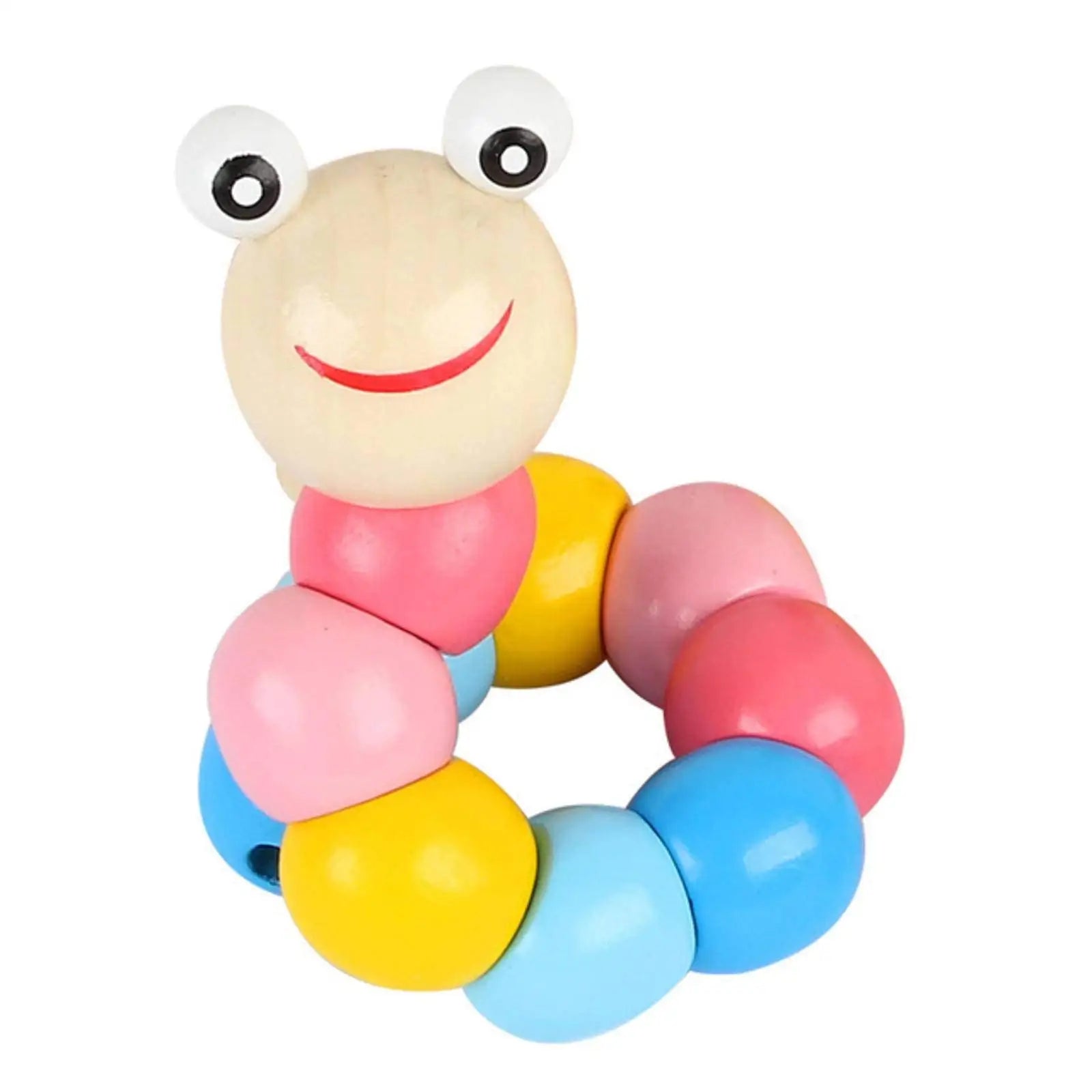 Montessori Wooden Caterpillar Toy - Early Learning for Toddlers Baby &amp; Kids &gt; Toys Baby Stork 