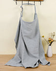 Muslin Cotton Nursing Cover - Breathable Breastfeeding Apron Baby Stork 