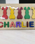 Personalised Name Puzzle 2 Baby Toys & Activity Equipment Storkke 