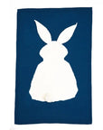 Personalised Soft Bunny Blanket Baby Gift Sets Storkke Navy 