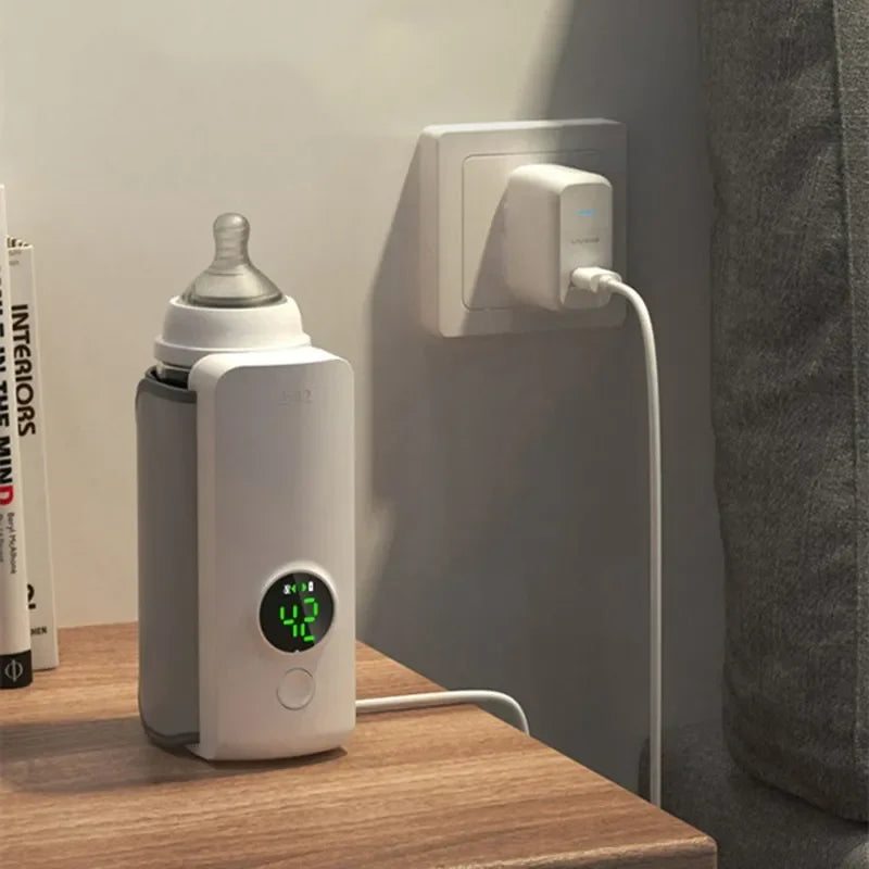 Rechargeable Milk Warmer for On-the-Go Parents Baby Stork 