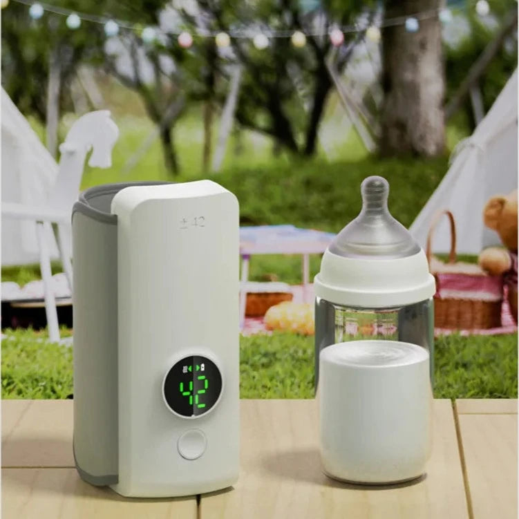 Rechargeable Milk Warmer for On-the-Go Parents Baby Stork 