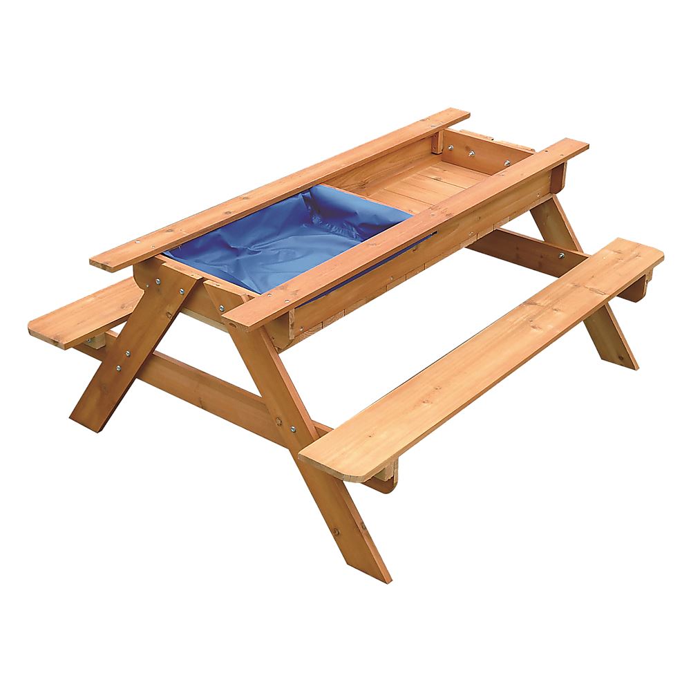 Sand &amp; Water Wooden Picnic Table Baby &amp; Kids &gt; Toys Baby Stork 