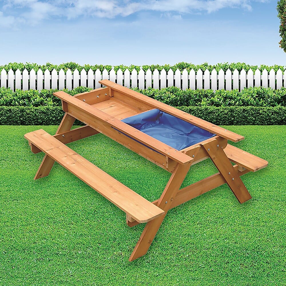 Sand &amp; Water Wooden Picnic Table Baby &amp; Kids &gt; Toys Baby Stork 