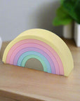 Silicone Rainbow Stacker - Creative and Educational Toy for Toddlers Sorting & Stacking Toys Storkke 