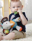 Skip Hop Bandana Buddies Teething & Activity Toy - Multi-Sensory Pram Toy Baby Toys & Activity Equipment Skip Hop 