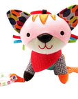 Skip Hop Bandana Buddies Teething & Activity Toy - Multi-Sensory Pram Toy Baby Toys & Activity Equipment Skip Hop Cat 