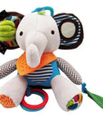 Skip Hop Bandana Buddies Teething & Activity Toy - Multi-Sensory Pram Toy Baby Toys & Activity Equipment Skip Hop Elephant 