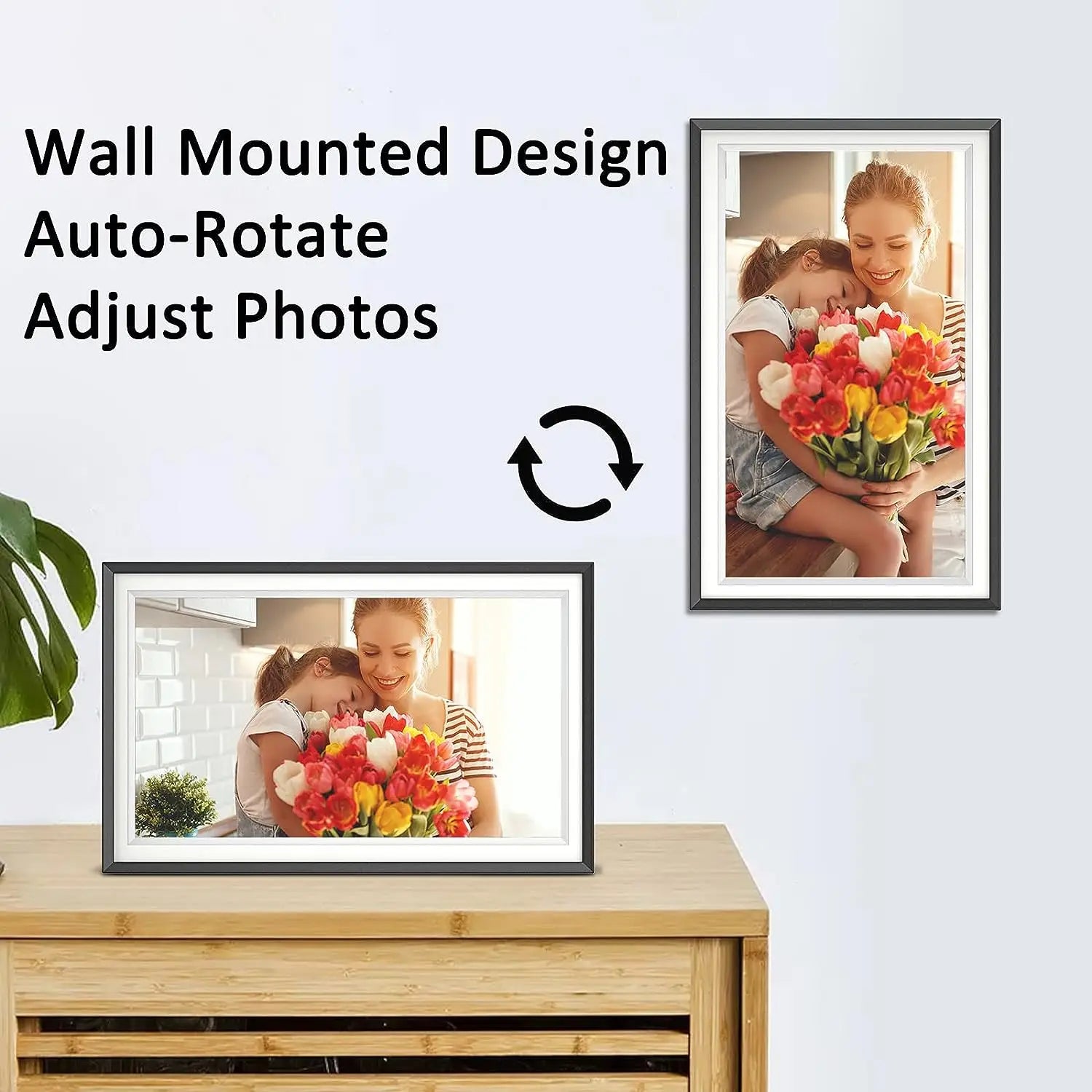 Smart Digital Photo Frame 15.6 Inch 32GB Digital Photo Frame Frameo 