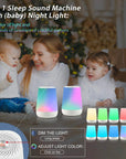 Smart White Noise Nightlight Sleeper | Sleep Better Tonight Storkke 