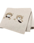 Soft Knit Bear Blanket Baby Stork HD82W1260 1 