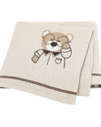 Soft Knit Bear Blanket Baby Stork HD82W1270 3 