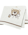 Soft Knit Bear Blanket Baby Stork HD82W1270 4 