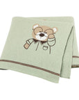 Soft Knit Bear Blanket Baby Stork HD82W1270 5 