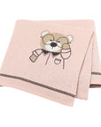 Soft Knit Bear Blanket Baby Stork HD82W1270 6 