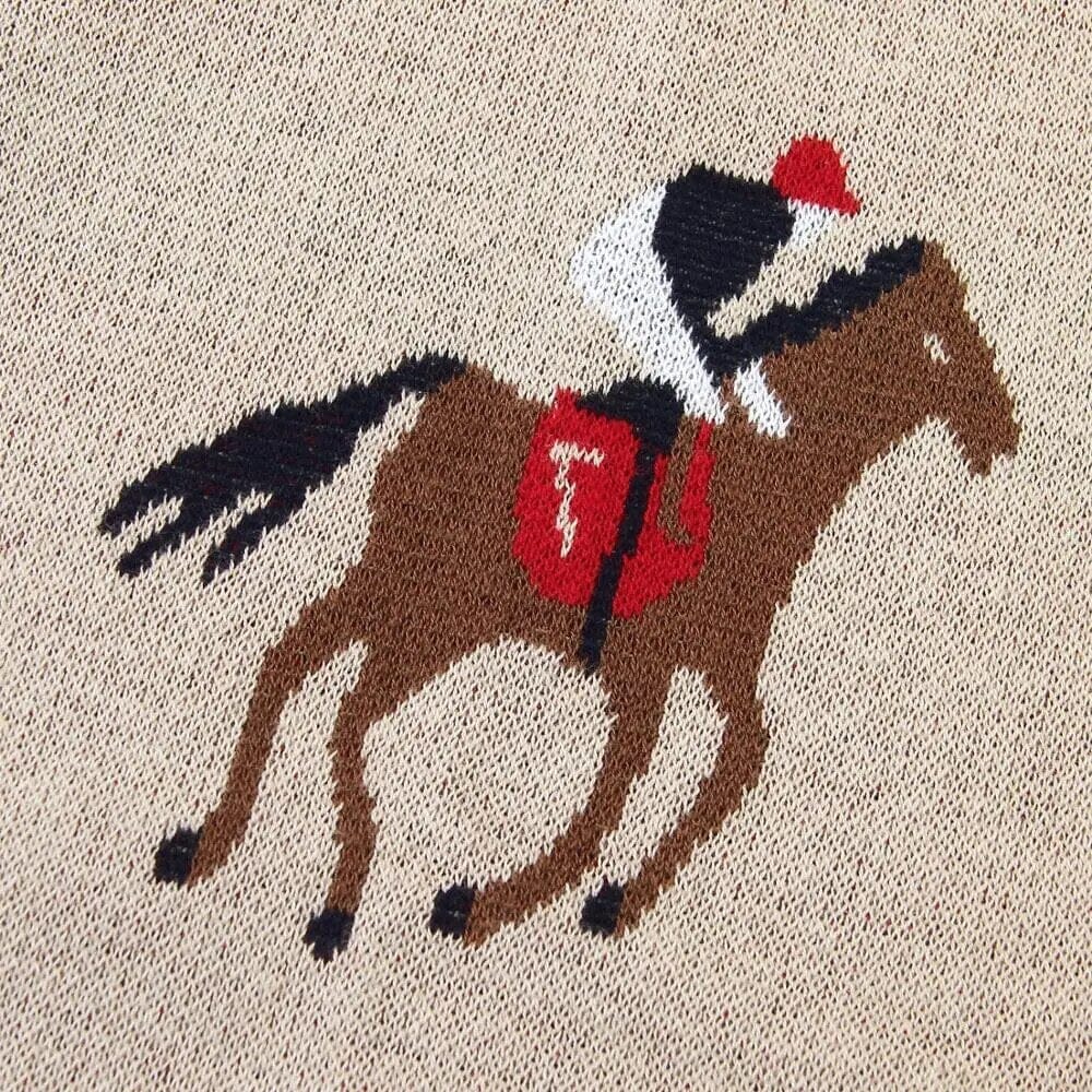 Soft Knit Horse Blanket Swaddling & Receiving Blankets Storkke 
