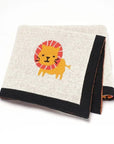 Soft Knit Lion Blanket Swaddling & Receiving Blankets Storkke Cream 