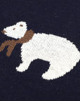 Soft Knit Polar Bear Blanket Swaddling & Receiving Blankets Baby Stork 