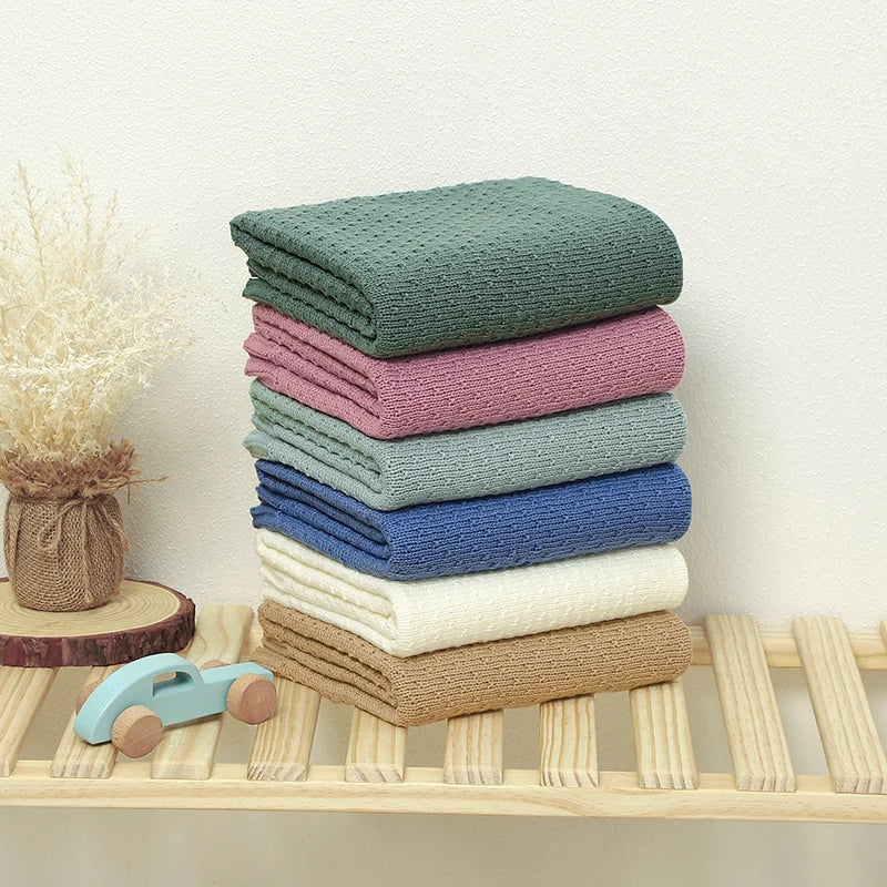 Super Soft Knitted Baby Blanket - Ideal for Swaddling and Stroller Cover Swaddling & Receiving Blankets Baby Stork 