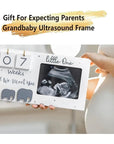 Ultrasound Countdown Photo Frame - Perfect Gift for Expecting Parents Baby Gift Sets Baby Stork 