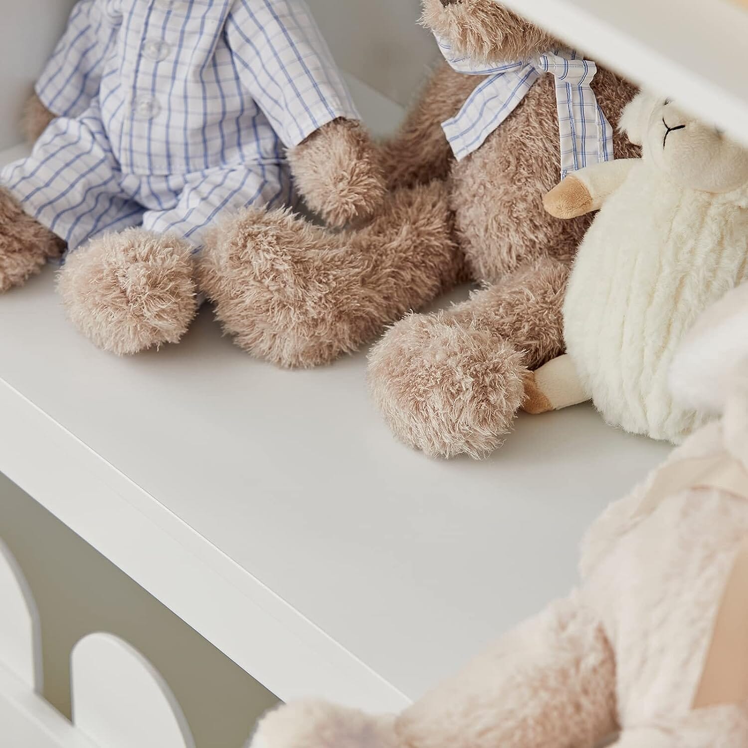 Whimsical House &amp; Fence-Style Kids Storage: Bookcase and Toy Chest on Wheels Baby &amp; Kids &gt; Kid&#39;s Furniture Baby Stork 