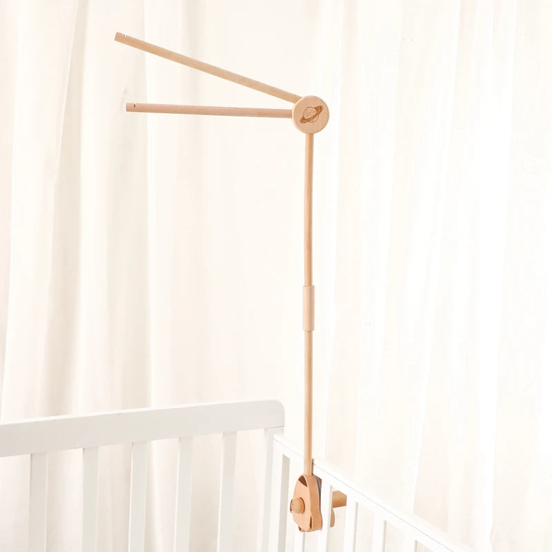 Wooden Cot Arm Storkke 