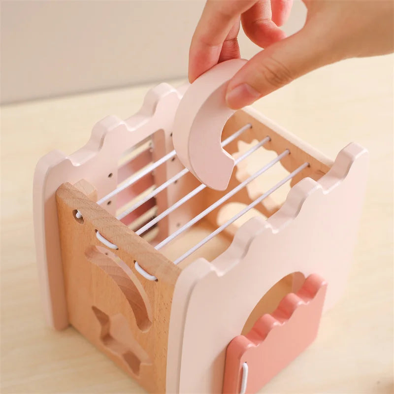 Wooden Princess Castle Busy Cube Baby Toys &amp; Activity Equipment Storkke 